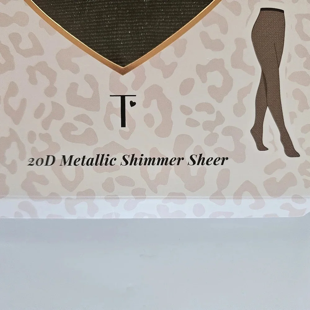 Metalic Shimmer Sheer Tights